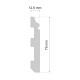 Плінтус Cezar LPC-07 2000 x 80,4 x12,9