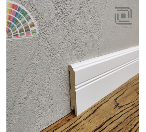 Плінтус МДФ LightForm 80х12х2000 мм. MDF-RLF01 RAL Kluchuk