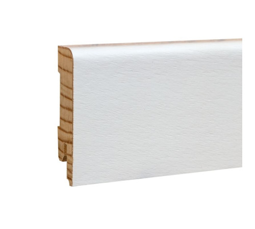 Плінтус Білий White plinth 50х12х2200 mini KLW-mini Kluchuk