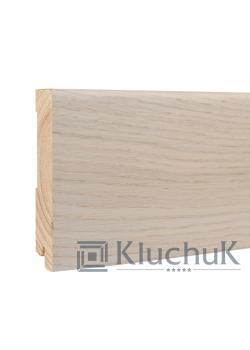 Плінтус NEO Plinth Дуб Сріблястий 120х19х2200 мм. KLN120-07 Kluchuk