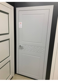 Двері Wood House двери Stockholm LK-14 RAL 800 мм+Коробка 2,5+Нал 2,5, праві, М17
