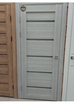 Двері Lazio, дуб сонома, короб, лиштва 1ст., Гавела 16 "Rodos"