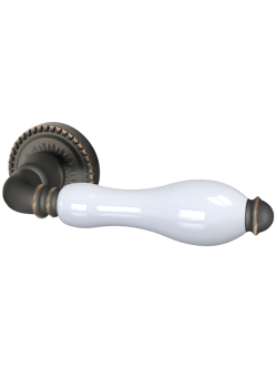 Ручки на розетах Armadillo Silvia CL 1ABL-18/WP-109