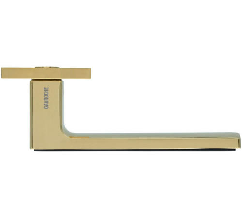 Ручки на розетах Gavroche NIKEL Ni - Z25 GoldPVD/Black