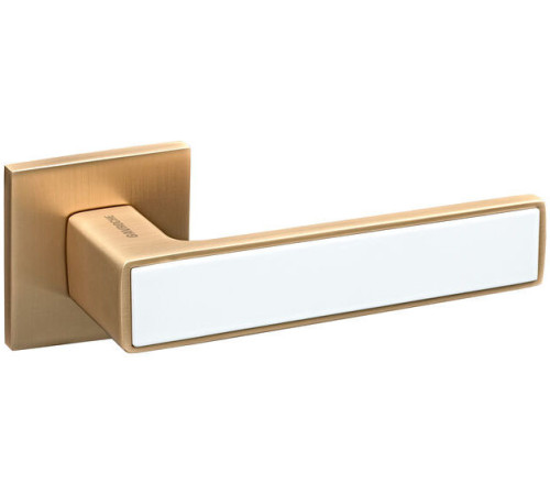 Ручки на розетах Gavroche NIKEL Ni - Z25 GoldSB/White
