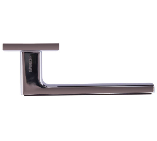 Ручки на розетах Gavroche NIKEL Ni - Z25 CP/Black