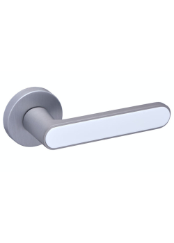 Ручки на розетах Gavroche BARIUM Ba - Z28 MSCB/White