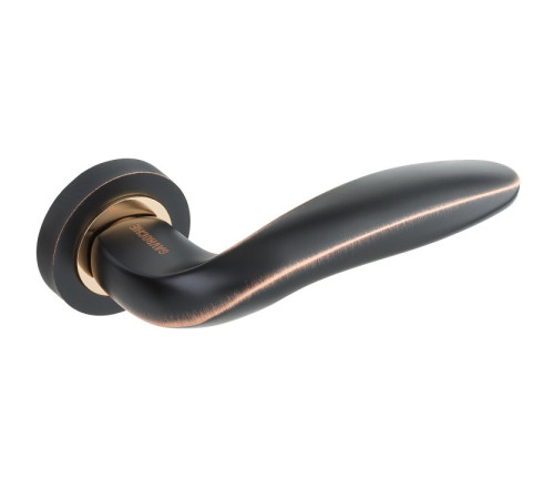 Ручки на розетах Gavroche ARGENTUM Ag - Z2 ORB/PB