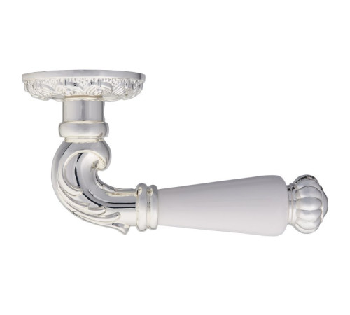 Ручки на розетах Gavroche NEODIUM Nd - Z20 BS/W