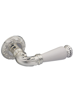 Ручки на розетах Gavroche NEODIUM Nd - Z20 BS/W