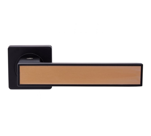 Ручки на розетах Gavroche MAGNIUM Mg - A1 BLACK/GOLD