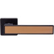 Ручки на розетах Gavroche MAGNIUM Mg - A1 BLACK/GOLD