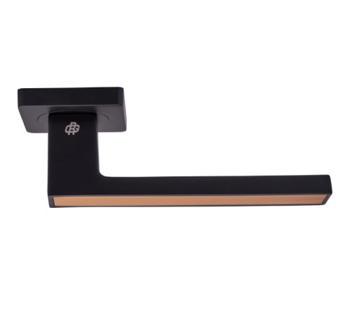 Ручки на розетах Gavroche MAGNIUM Mg - A1 BLACK/GOLD