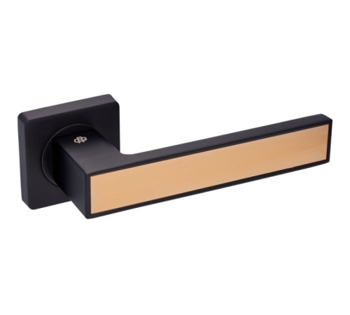 Ручки на розетах Gavroche MAGNIUM Mg - A1 BLACK/GOLD