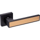 Ручки на розетах Gavroche MAGNIUM Mg - A1 BLACK/GOLD