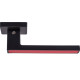 Ручки на розетах Gavroche MAGNIUM Mg - A1 BLACK/RED