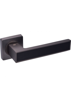 Ручки на розетах Gavroche MAGNIUM Mg - A1 MBN/BLACK