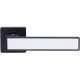 Ручки на розетах Gavroche MAGNIUM Mg - A1 BLACK/WHITE