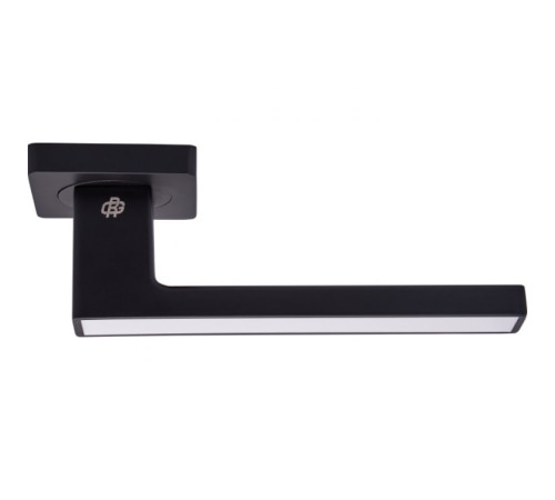 Ручки на розетах Gavroche MAGNIUM Mg - A1 BLACK/WHITE