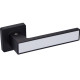 Ручки на розетах Gavroche MAGNIUM Mg - A1 BLACK/WHITE