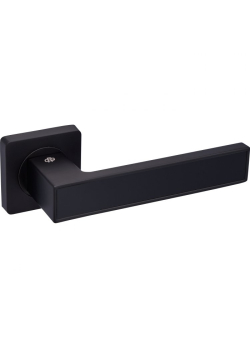 Ручки на розетах Gavroche MAGNIUM Mg - A1 BLACK/BLACK