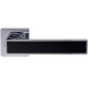 Ручки на розетах Gavroche MAGNIUM Mg - A1 CP/BLACK
