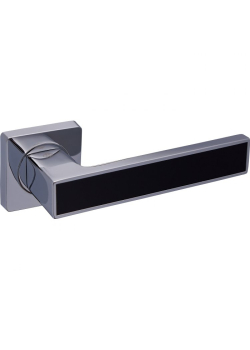 Ручки на розетах Gavroche MAGNIUM Mg - A1 CP/BLACK