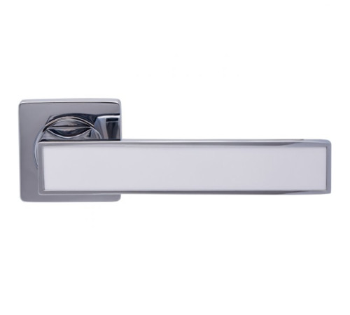 Ручки на розетах Gavroche MAGNIUM Mg - A1 CP/WHITE