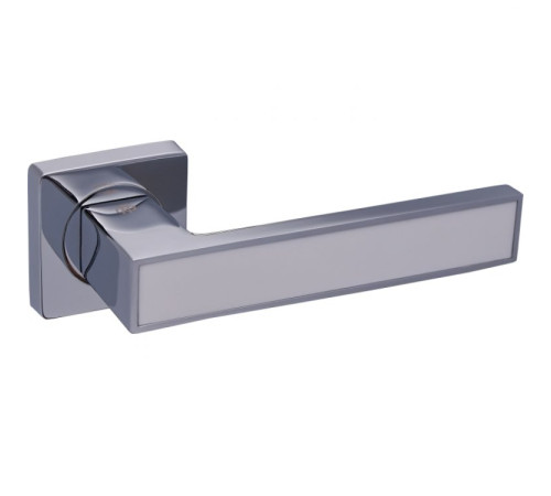 Ручки на розетах Gavroche MAGNIUM Mg - A1 CP/WHITE