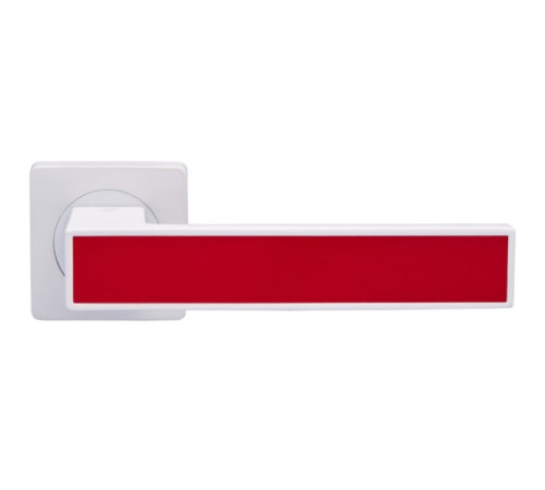 Ручки на розетах Gavroche MAGNIUM Mg - A1 WHITE/RED