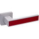 Ручки на розетах Gavroche MAGNIUM Mg - A1 WHITE/RED