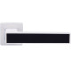 Ручки на розетах Gavroche MAGNIUM Mg - A1 WHITE/BLACK