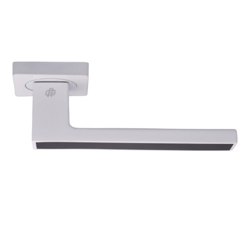 Ручки на розетах Gavroche MAGNIUM Mg - A1 WHITE/BLACK