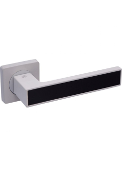 Ручки на розетах Gavroche MAGNIUM Mg - A1 WHITE/BLACK