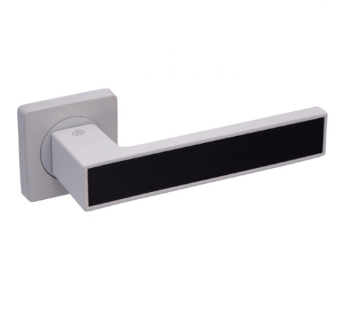 Ручки на розетах Gavroche MAGNIUM Mg - A1 WHITE/BLACK
