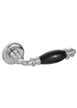 Ручки на розетах Gavroche CESIUM Cs - Z8 CP/Black