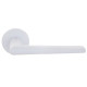 Ручки на розетах Gavroche RUTHENIUM Ru - A33 White