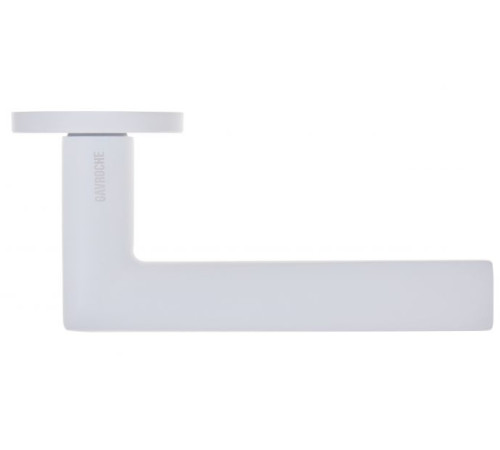 Ручки на розетах Gavroche RUTHENIUM Ru - A33 White