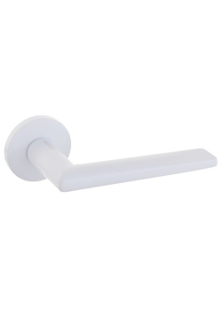 Ручки на розетах Gavroche RUTHENIUM Ru - A33 White