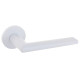 Ручки на розетах Gavroche RUTHENIUM Ru - A33 White