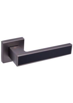 Ручки на розетах Gavroche MAGNIUM Mg - A3 MBN/BLACK