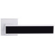 Ручки на розетах Gavroche MAGNIUM Mg - A3 WHITE/BLACK
