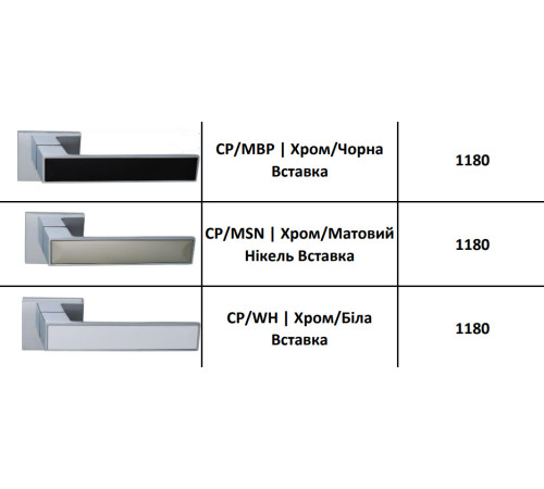 Ручки на розетах Genrich R77.225