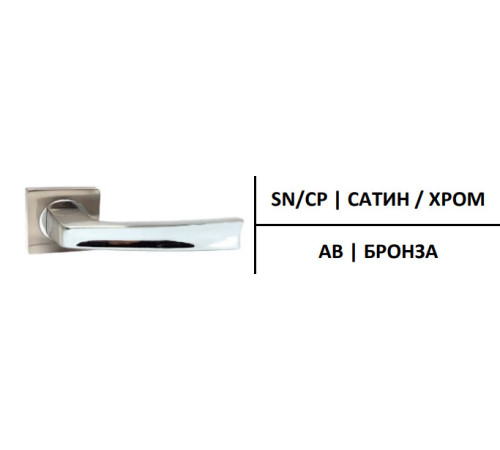 Ручки на розетах Кедр R06-140-AL