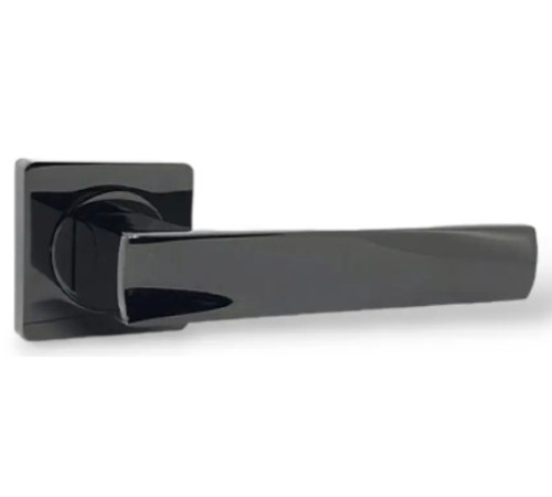 Ручки на розетах Кедр R08-144-AL-BLACK NI
