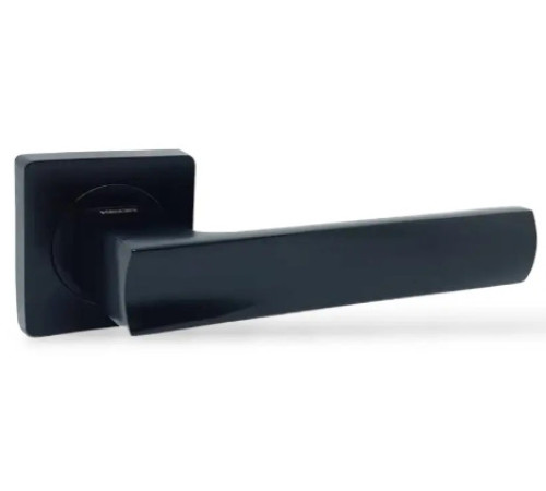 Ручки на розетах Кедр R08-144-AL-BLACK MAT
