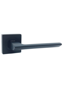 Ручки на розетах Кедр R08-148-AL-BLACK MAT