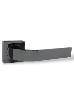 Ручки на розетах Кедр R08-170-AL-BLACK NI