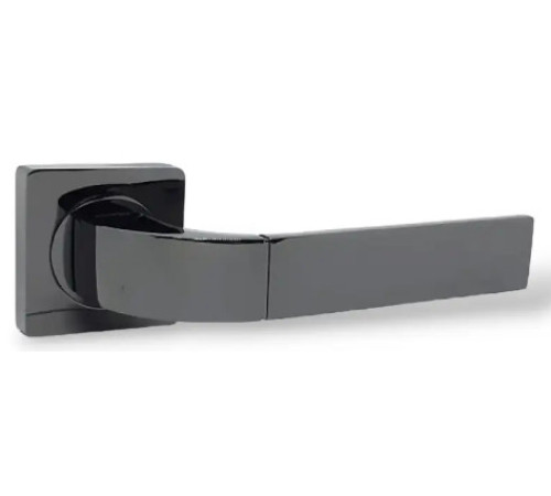 Ручки на розетах Кедр R08-170-AL-BLACK NI
