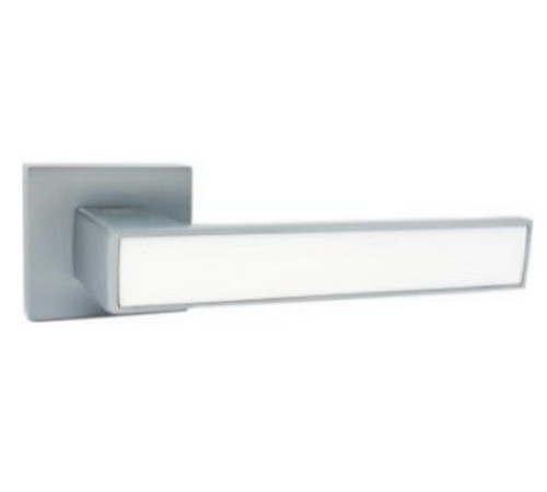 Ручки на розетах Кедр R62-810-AL-SC-WHITE